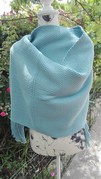 Scialle in cotone cavo