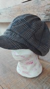 Cappello in pura lana pied de poule