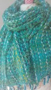 Sciarpa colori mare